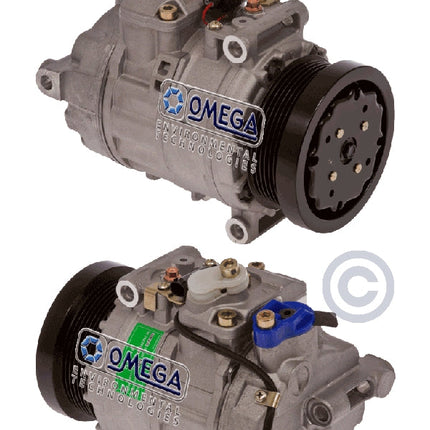 Klimakompressor 7SEU17C PV7 W215/W220 01-05 MERC S/CL430/500/55 Hischier 12V