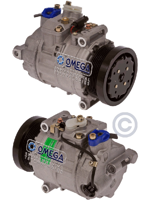 Klimakompressor 7SEU17C PV7 W215/W220 01-05 MERC S/CL430/500/55 Hischier 12V