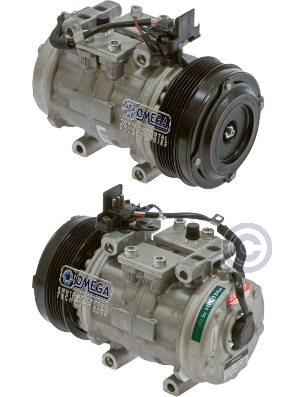 Klimakompressor 10P15C PV6 4.75IN DENSO Klimakompressor LABELED AS REMFG Hischier 12V