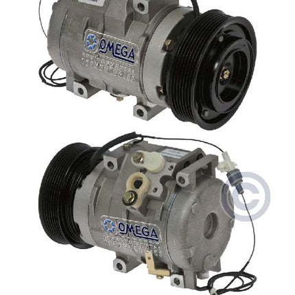 Klimakompressor 10S17C PV7 4.91IN 447220-3635 01-06 MONTERO 3.5/3.8L Hischier 12V
