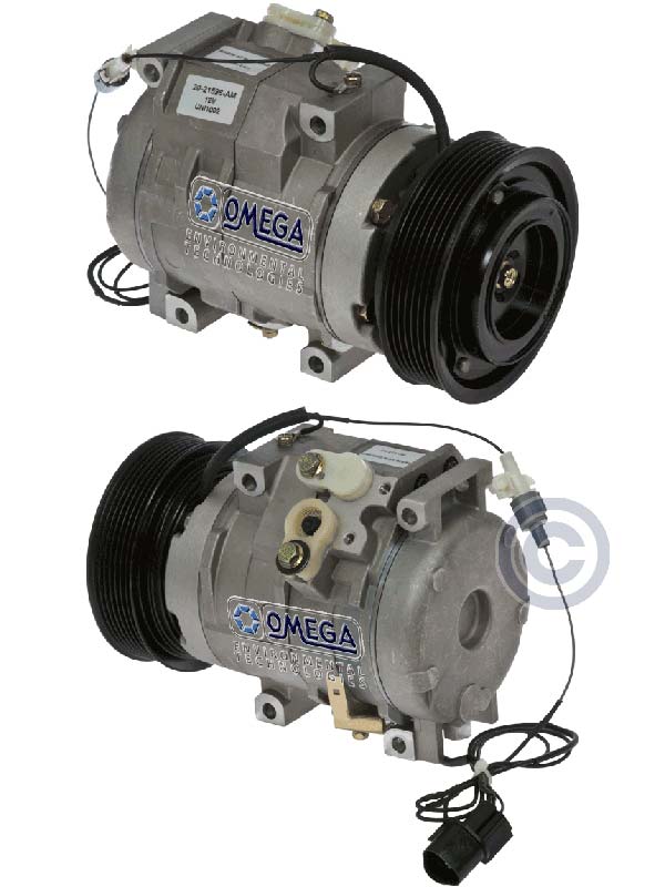 Klimakompressor 10S17C PV7 4.91IN 447220-3635 01-06 MONTERO 3.5/3.8L Hischier 12V
