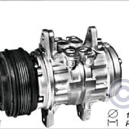 Klimakompressor 10P15E PV6 125MM DENSO OE 92-95 968/87-88 924/88-91 928 Hischier 12V