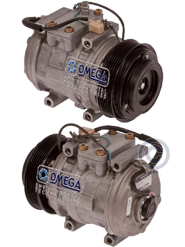 Klimakompressor 10PA15C PV6 4.75IN 88-93 MERCEDES REAR SW Hischier 12V