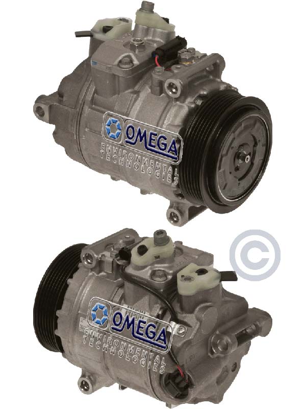 Klimakompressor 7SEU16C PV6 4.38IN 000-230-6511 03-04 MB CLK 3.2L COUPE Hischier 12V