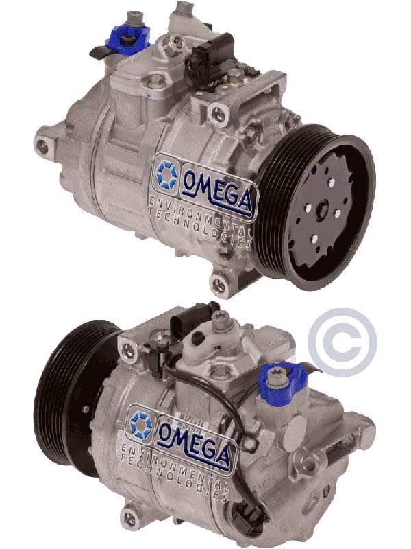 Klimakompressor 7SEU16C PV7 4.55IN 04-06 TOUAREG 3.2L 04-06 PHAETON 6.0 Hischier 12V