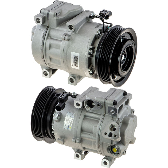 Klimakompressor VS18 PV6 124MM 07-09 HYUNDAI SANTA FE 2.7L Hischier 12V