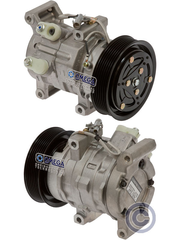 Klimakompressor 10S11C PV7 120mm 01-06 TOYOTA HILUX EXPORT Hischier 12V