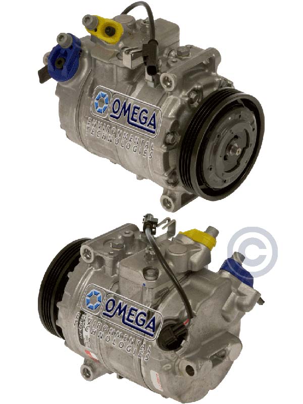 Klimakompressor 7SEU17 PV4 100MM 04-05 BMW 545I Hischier 12V