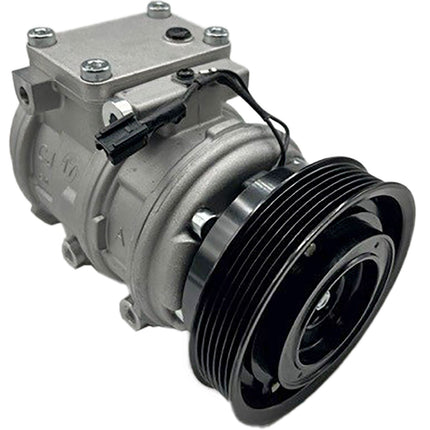 Klimakompressor 10PA17C PV6 124MM 12V KIA SPORTAGE 05-10 HYUNDAI TUCSON Hischier 12V