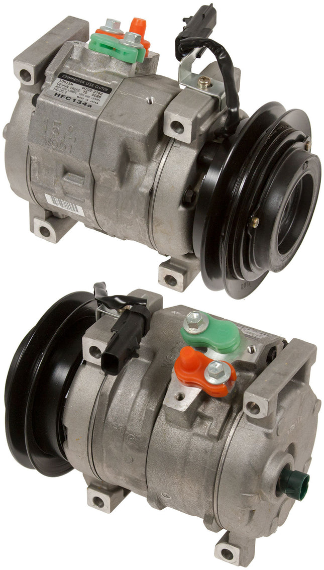 Klimakompressor 10S15C 1GRV 12V W/UNIVERSAL CLUTCH COIL PLUG Hischier 12V