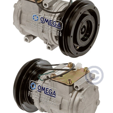 Klimakompressor 10PA15C 1A 24V 152MM DENSO 447200-1741 CAT 113-3499 Hischier 24V