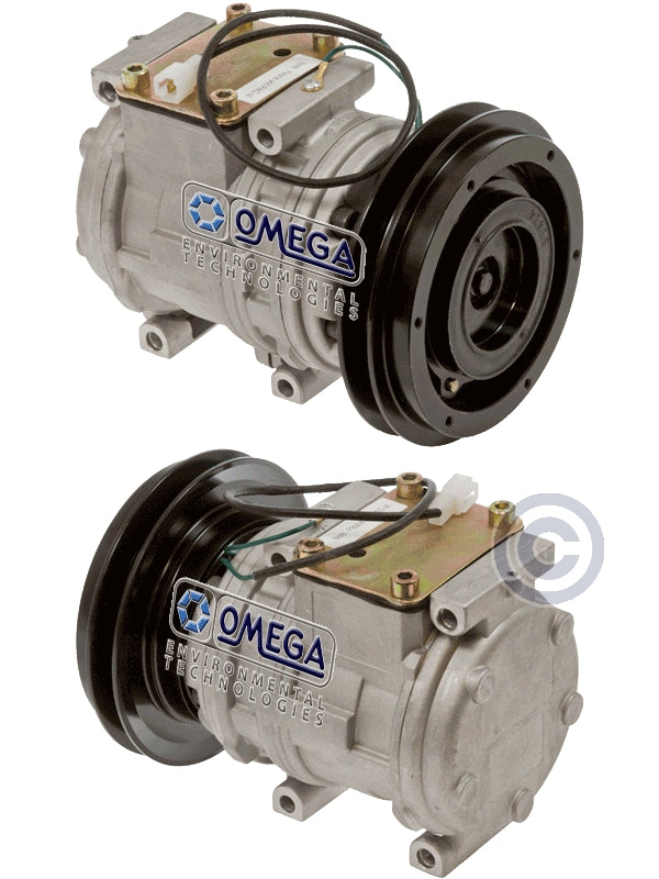 Klimakompressor 10PA15C 1A 24V 152MM DENSO 447200-1741 CAT 113-3499 Hischier 24V