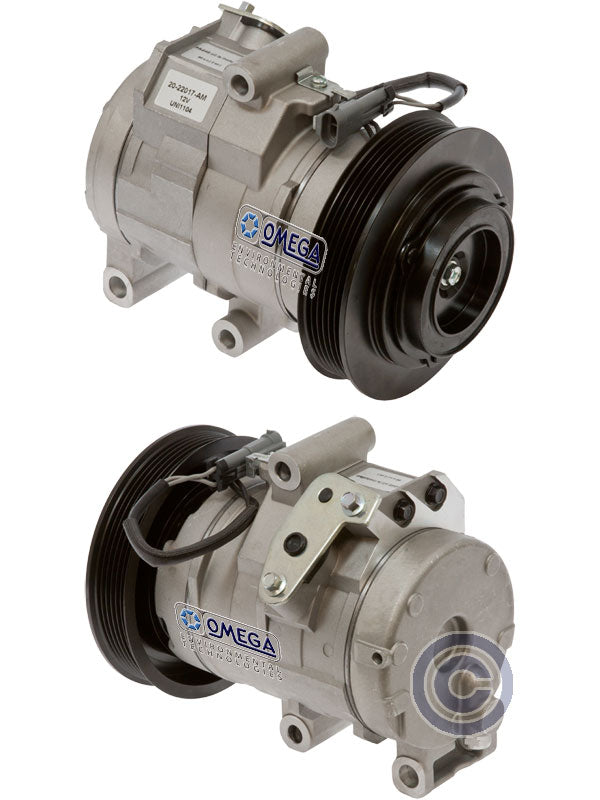 Klimakompressor 10S17C PV6 140MM 12V COLORADO CANYON 2.8/2.9/3.5L 04-11 Hischier 12V