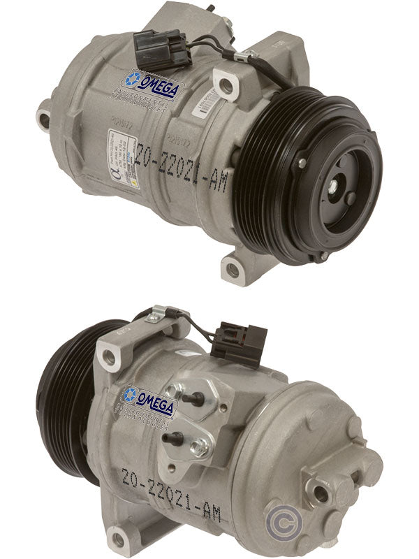 Klimakompressor 10S17C PV6 CADILLAC CTS 3.6L 04-07 Hischier 12V