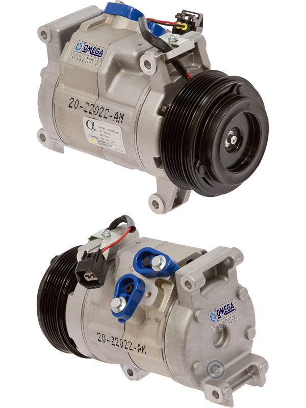 Klimakompressor 10S20C PV6 CADILLAC SRX 3.6L 04-09 Hischier 12V