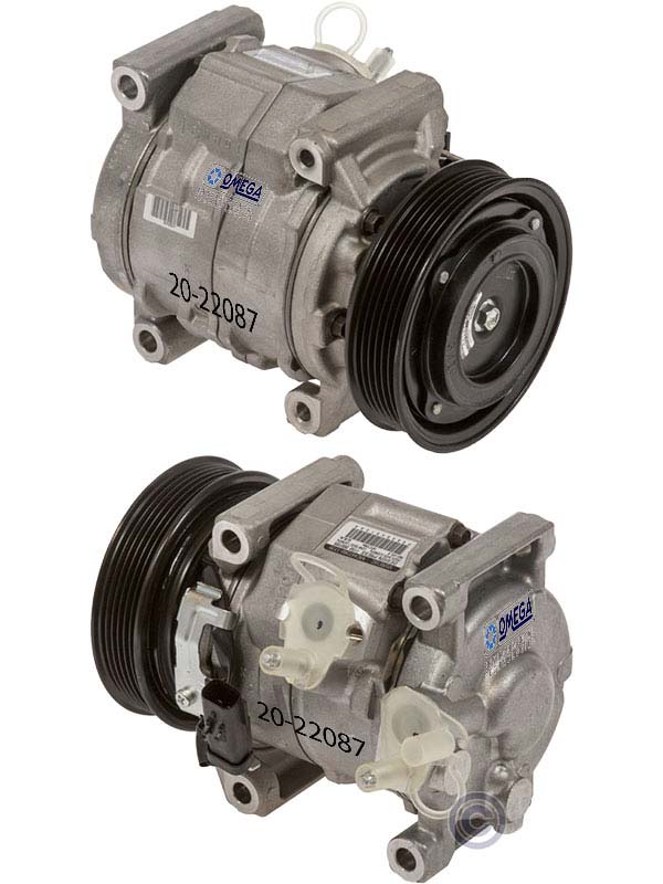 Klimakompressor 10SR17C PV6 12V 11-12 CHRYS 200 DODGE AVENGER/ JOURNEY Hischier 12V