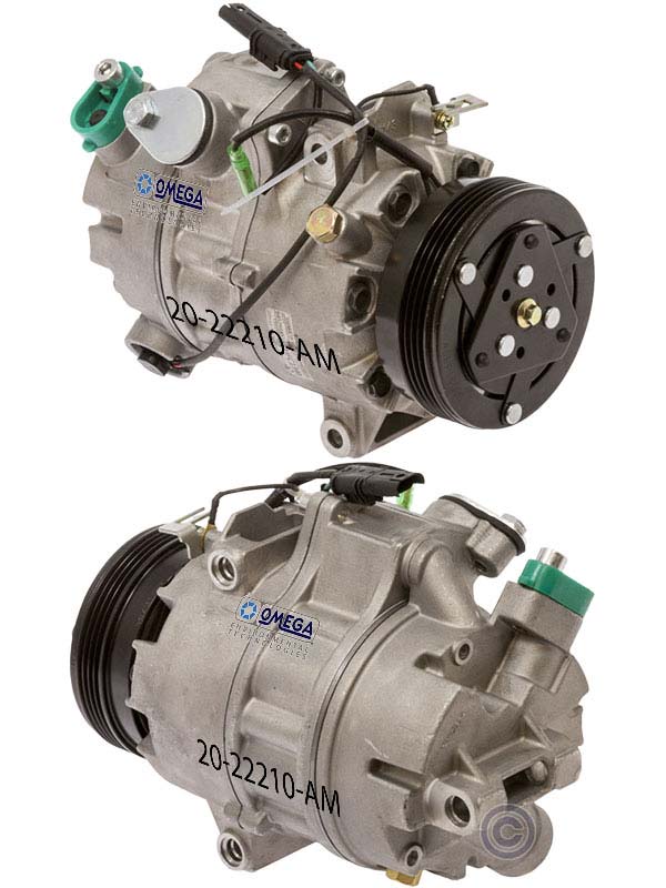 Klimakompressor CSE717 PV4 12V 09-11 BMW X5 3.0L DIESEL Hischier 12V