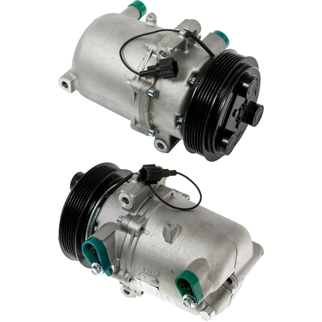 Klimakompressor CR14 PV6 12V 127MM 05-13 NISSAN FRONTIER 2.5L Hischier 12V