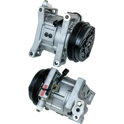 Klimakompressor DKV14G PV4 12V 00-03 SUBARU LEGACY 02-02 FORESTER 2000 Hischier 12V