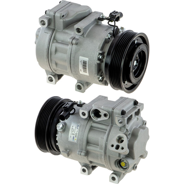 Klimakompressor VS18 PV6 119MM 10-12 SANTE FE 11-13 SORENTO 2.4L Hischier 12V