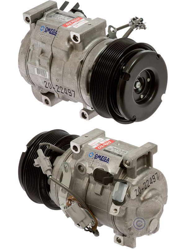 Klimakompressor 10SR19C PV8 12V 08-11 TOYOTA SEQUOIA 4.6/5.7L Hischier 12V