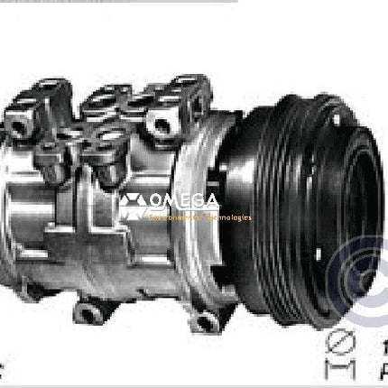 Klimakompressor 10P17C PV4 86-90 ACURA LEGEND COUPE Hischier 12V