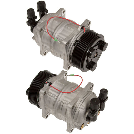 Klimakompressor QP-15HS EAR V ORG 8GR 120 3E 12V B 1W Hischier 12V