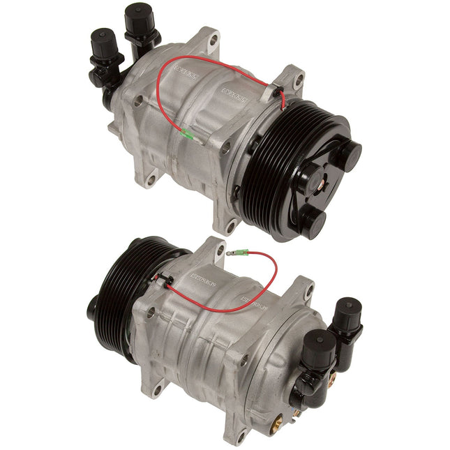 Klimakompressor QP-15HS EAR V ORG 8GR 120 3E 12V B 1W Hischier 12V