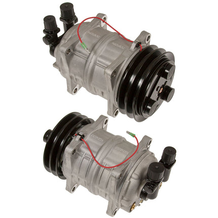 Klimakompressor QP-15XD EAR V ORG 2AG 135 3E 12V B 1W W/O OIL Hischier 12V