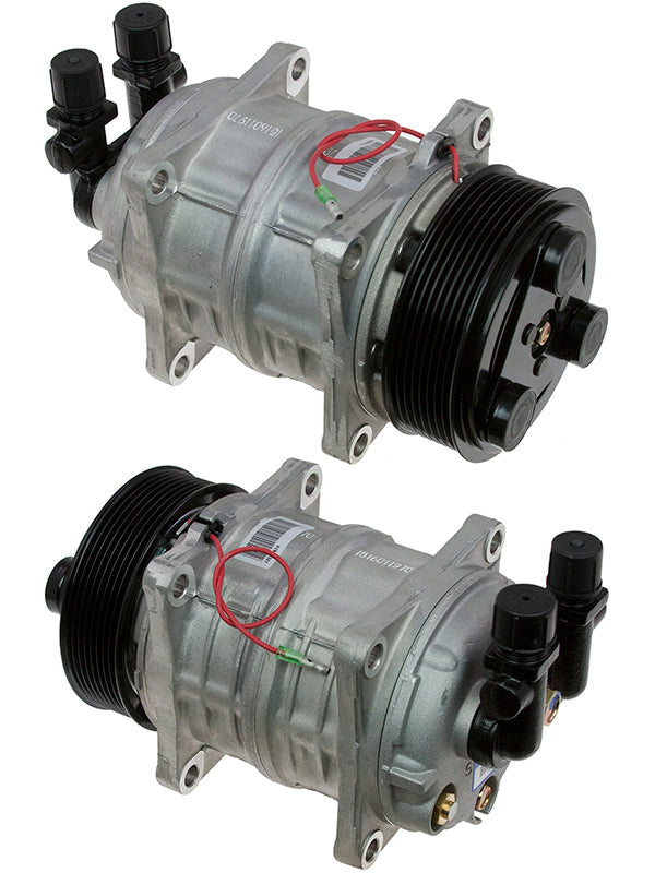 Klimakompressor QP-15XD EAR VOR 8GR 119 3EYE 12V B 1W W/O OIL Hischier 12V