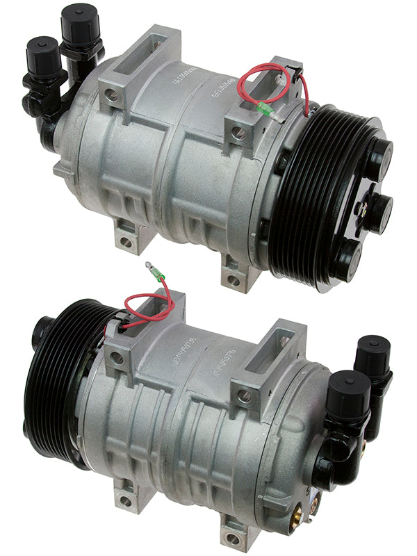 Klimakompressor QP-16HS DIR V ORG 8GR 120 3E 12V B 1W Hischier 12V