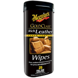 Meguiar's Gold Class Reinigungs- und Pflegetücher für Leder, 25 Tücher