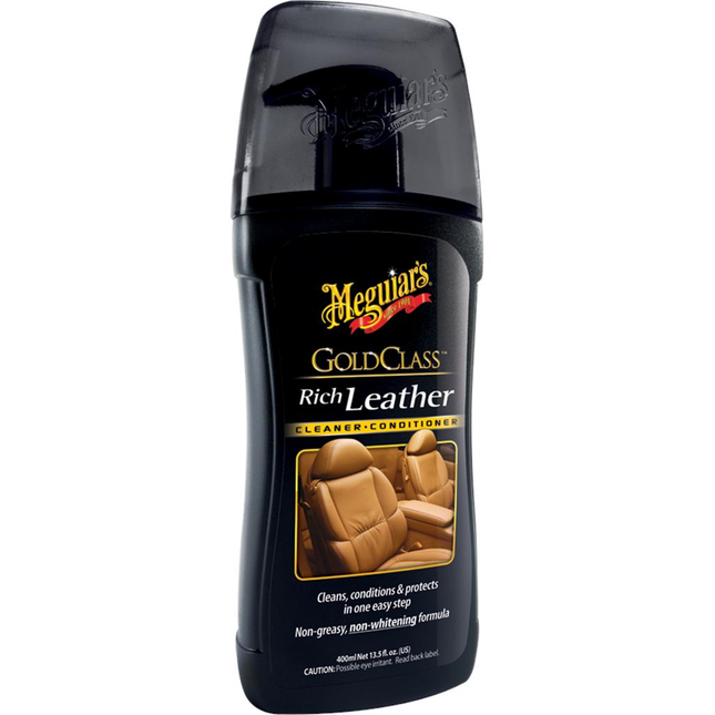Meguiar's Gold Class Lederreiniger & -pflege Gel, 400 ml - Hischier Auto AG