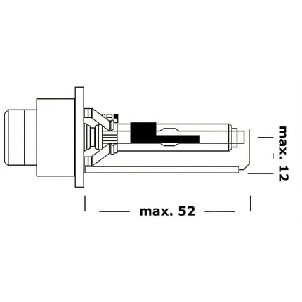 Philips Gasentladungslampe D2R Vision - 85126V - 1 - Stück Philips