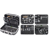 Werkzeugkoffer B100, ABS, 1/4 + 1/2, 170 tlg. 202.100.100