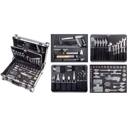 Werkzeugkoffer B147, 1/4+1/2, 158-tlg. 202.147.000 - Hischier Auto AG