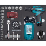 Werkzeugkoffer B147, 3/8, 100-tlg. mit Powertool Makita 202.147.350