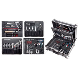 Werkzeugkoffer B147, 3/8, 100-tlg. mit Powertool Bosch 202.147.450