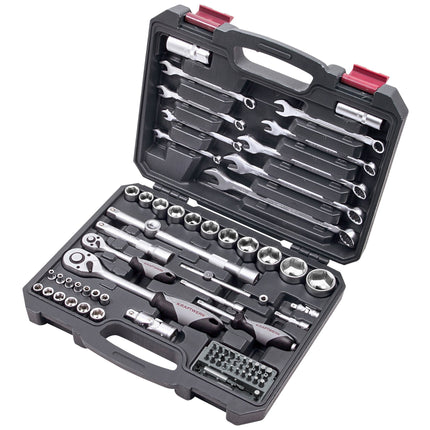 Steckschlüssel-Satz, Basic, 1/4+1/2, 80-tlg. 204.103.600 - Hischier Auto AG