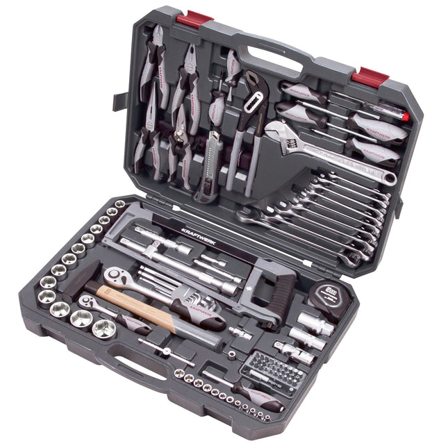 Steckschlüssel-Satz, Basic, 1/4+1/2, 115-tlg. 204.105.600 - Hischier Auto AG