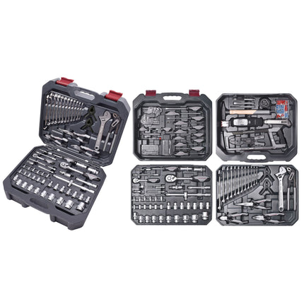 Steckschlüssel-Satz, Basic, 1/4+1/2, 266-tlg. 204.106.600 - Hischier Auto AG