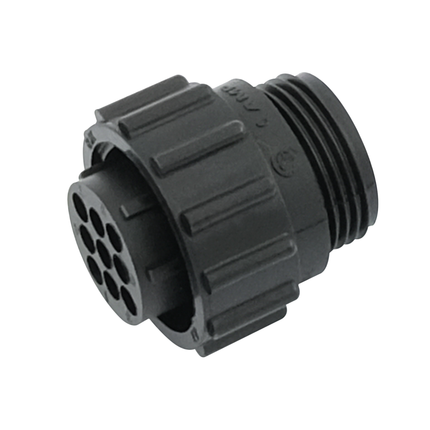 AMP - Buchsengehäuse 9-pol.