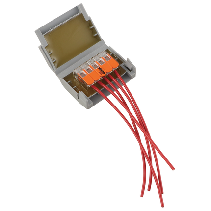 Gelbox für Verbindungsklemmen 2/3-pol.