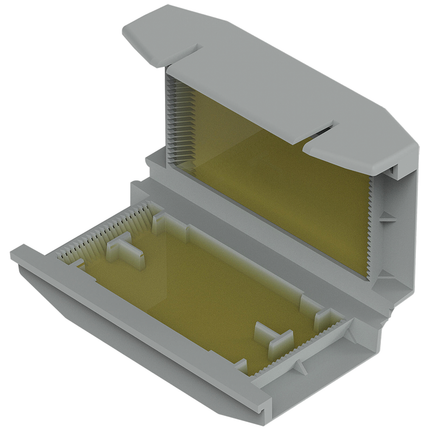 Gelbox für Verbindungsklemmen 1-pol.