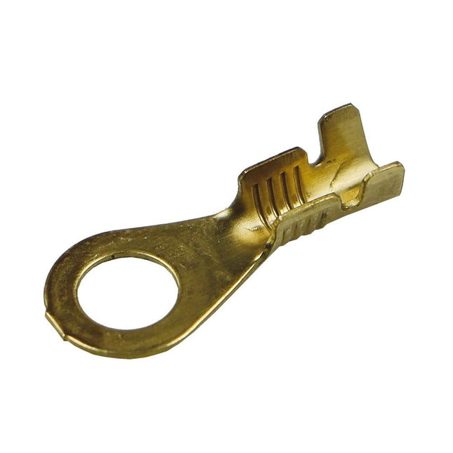 Lochkabelschuhe 5mm Messing blank 1.5mm² 210515 - Hischier Auto AG