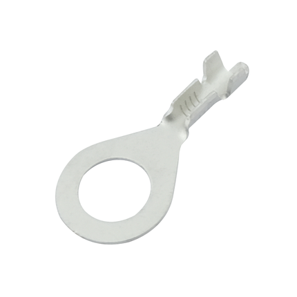 Lochkabelschuhe M8 0.5 - 1.5 mm2, Messing blank