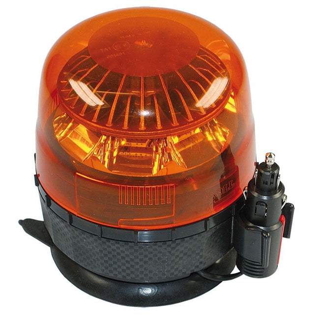 LED-Blitzleuchte Galaxy gelb 12/24 V Magn. rotierendes Lichtmuster - 2149LR5308 - 1 - Stück Sacex