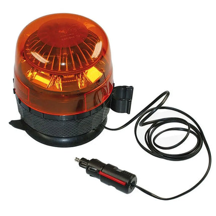 LED-Blitzleuchte Galaxy gelb 12/24 V Magn. rotierendes Lichtmuster - 1 - Stück Sacex