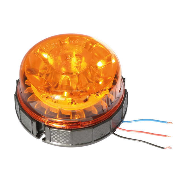 LED-Blitz- und Rundumleuchte Pegasus gelb, 12/24 V - 2150L35/2 - 1 - Stück Sacex
