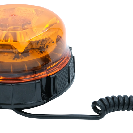 LED-Rundumleuchte Pegasus, Gelb, 12/24 V, mit Deutsch Stecker - 2150LV5/DT2 - 1 - Stück Sacex